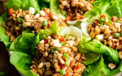 Asian Chicken Lettuce Wraps