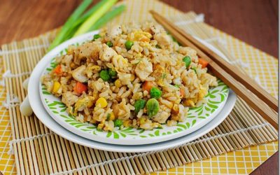 Stir Fried Sesame Rice