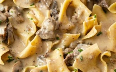 Beef Stroganoff – Crock Pot