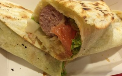 Chipotle Brat Wrap