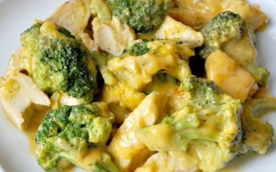 Cheesy Chicken Broccoli Casserole