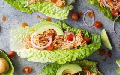 Spicy Chicken Lettuce Wraps