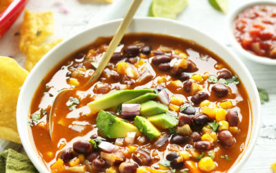 Chipotle Black Bean Tortilla Soup