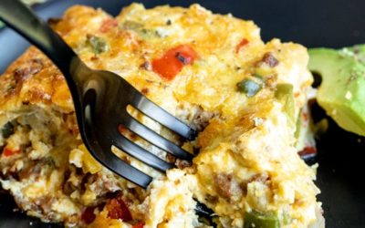 Mexican Crustless Quiche