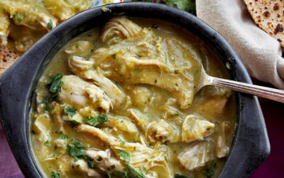 Green Chili with Chicken (pressure cooker)