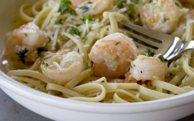 Shrimp and Herb Linguine