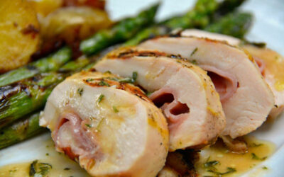 Chicken Cordon Bleu – Grilled, simple