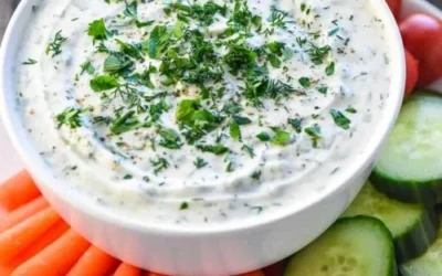 Greek Yogurt Veggie Dip