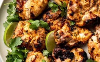 Southwest Chicken Thighs with Lime and Cilantro