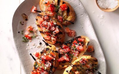 Grilled Bruschetta