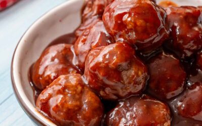 Slow-Cooker Grape Jelly Meatballs