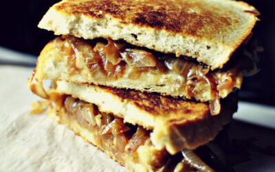 French Onion Grilled Cheese Sandwich