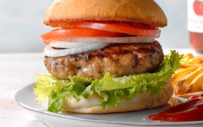 Ground Pork Burgers (or Ground Turkey)