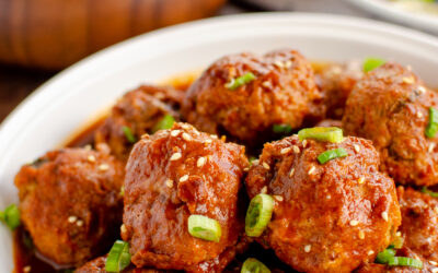 Firecracker Chicken Meatballs