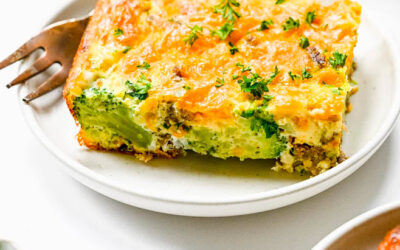 Keto Breakfast Casserole with Veggies