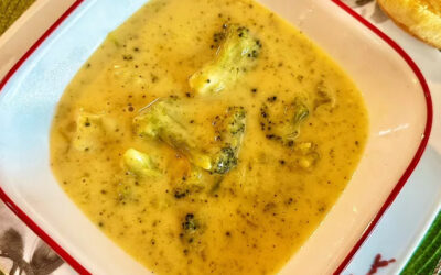 Broccoli cheese soup – version 2