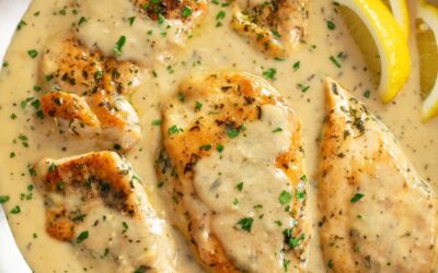 Simple Garlic Parmesan Chicken Thighs