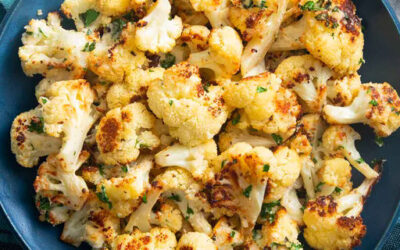Roasted Garlic Cauliflower