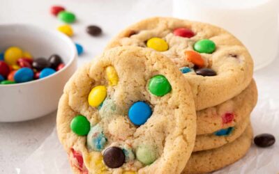 M&M Christmas Cookies