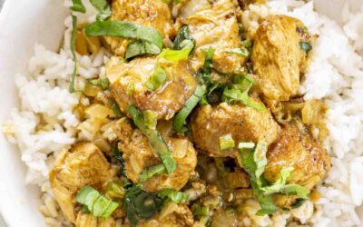 Coconut Curry Basil Chicken