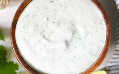 Cilantro-Lime Crema
